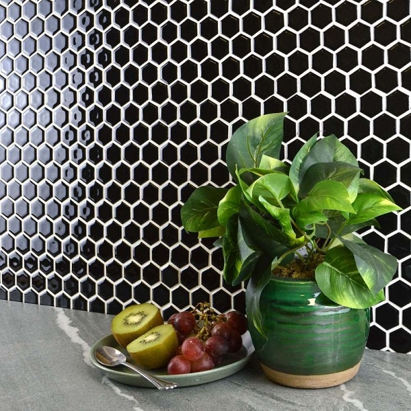gạch mosaic lục giác