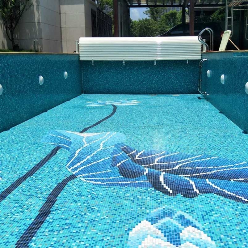 gạch mosaic bể bơi
