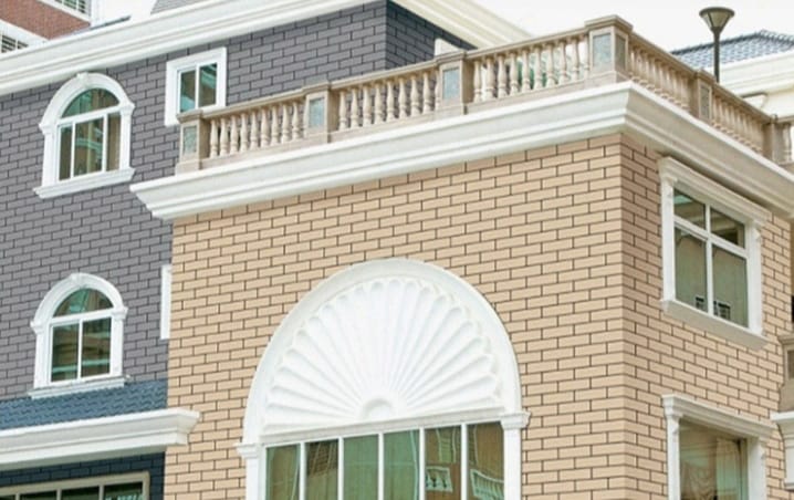 gạch thẻ ốp tường ngoài trời