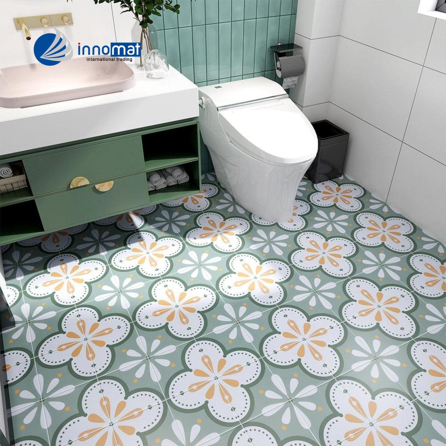 Ưu và nhược điểm dòng gạch Ceramic và Porcelain Gach porcelain op tuong 5