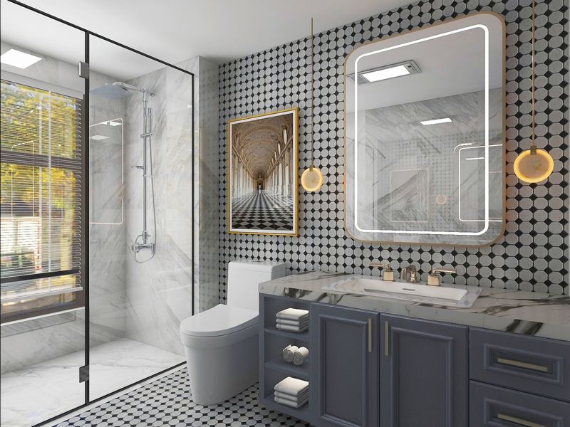 gạch mosaic nhà tắm