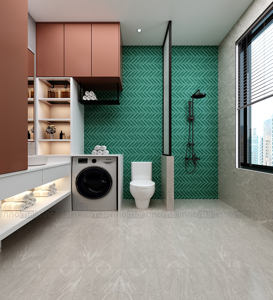 gạch mosaic ốp nhà tắm