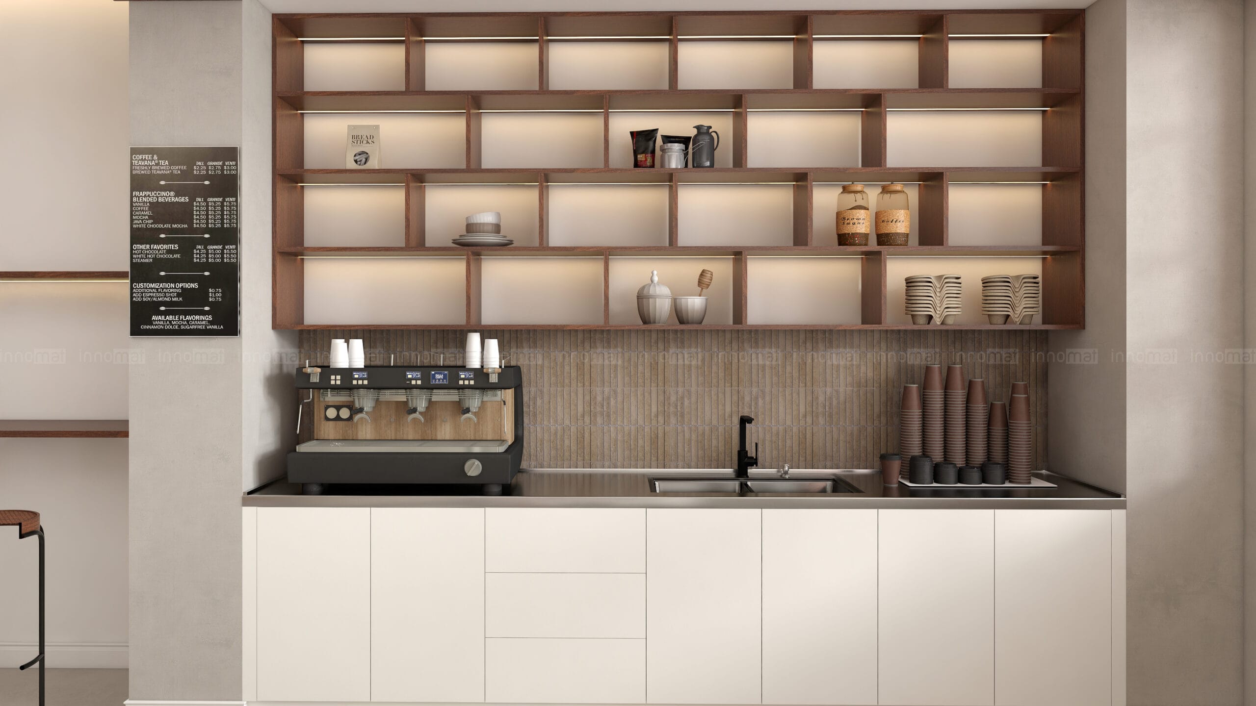 Bộ Đôi Gạch Mosaic Travertine, Sắc Độ Tinh Tế & Thiết Kế Độc Bản Mosaic be dam Y22F988A 1 1 scaled