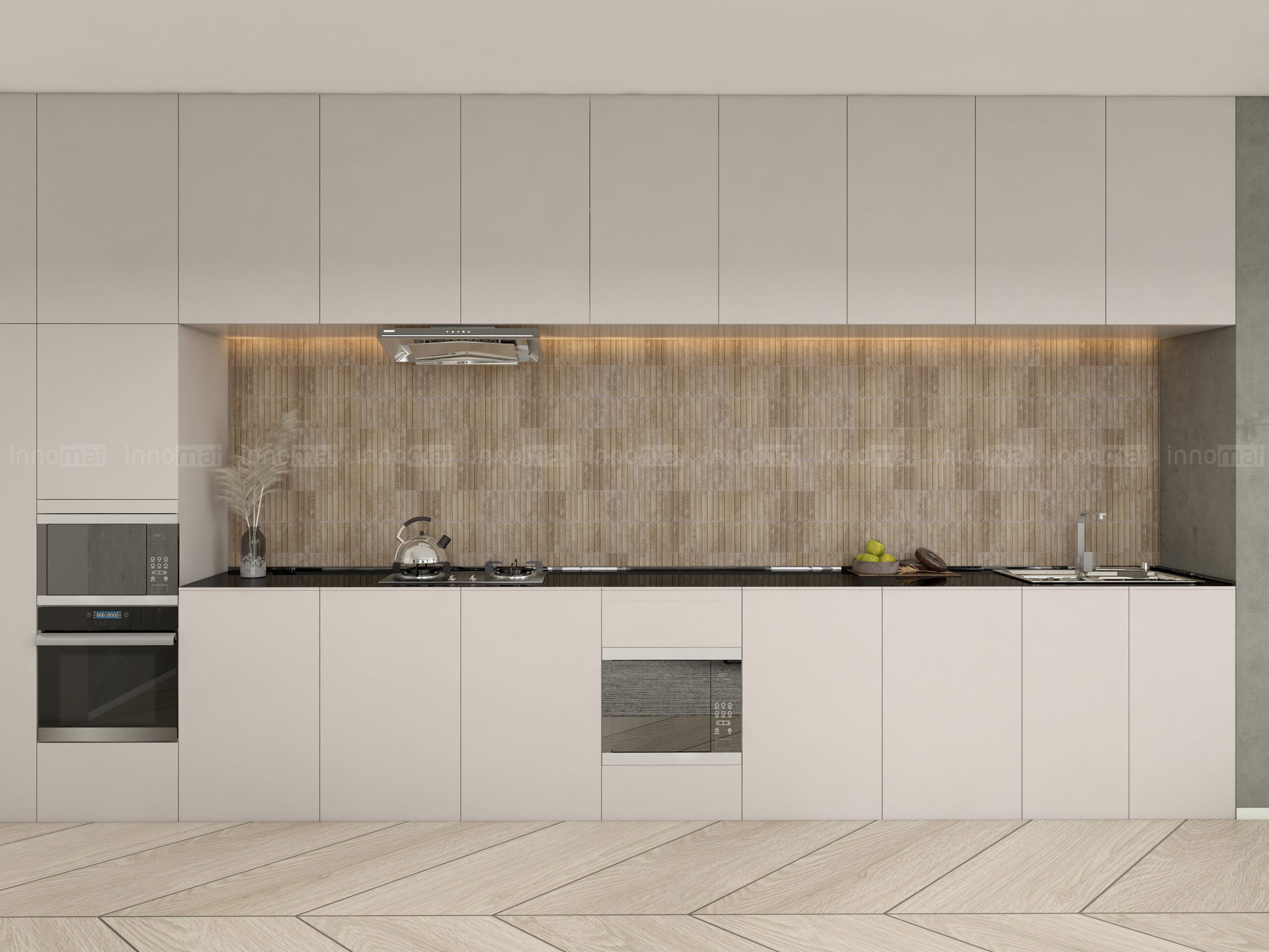 Bộ Đôi Gạch Mosaic Travertine, Sắc Độ Tinh Tế & Thiết Kế Độc Bản Mosaic be dam Y22F988A 6 scaled
