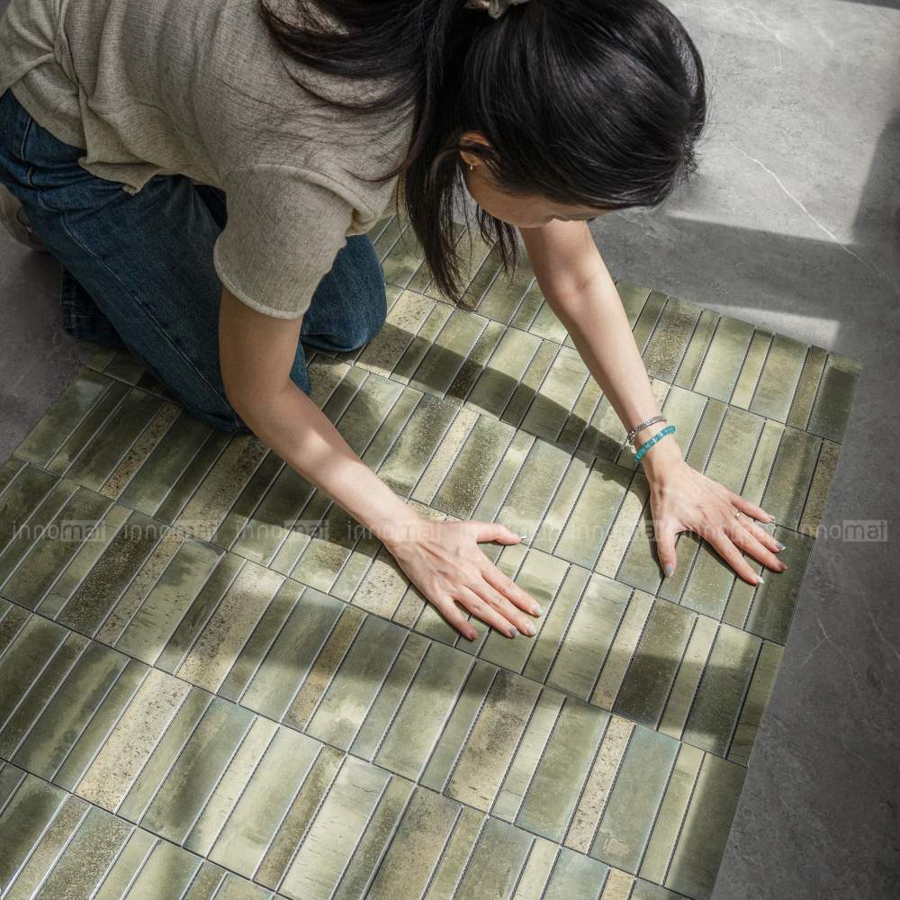 Xếp Gạch Mosaic - Aurora Moss Veil - Post Banner