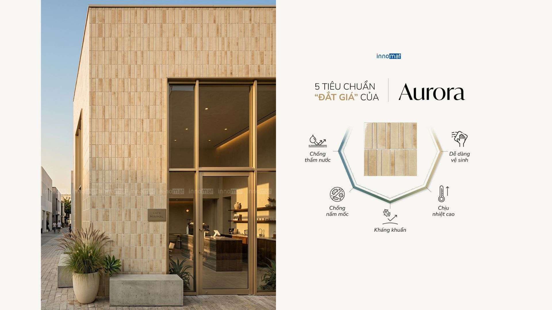 Ứng Dụng Gạch Mosaic Aurora Trong Kiến Trúc